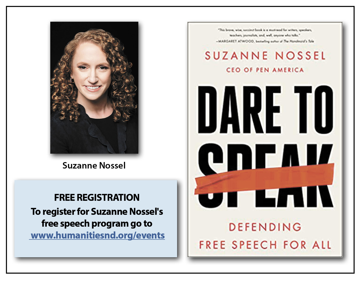 Free speech author speaks to Dakotans Oct. 15